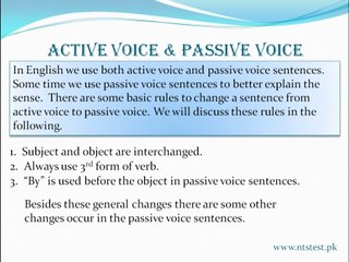 Present-Indefinite-Passive-Voice