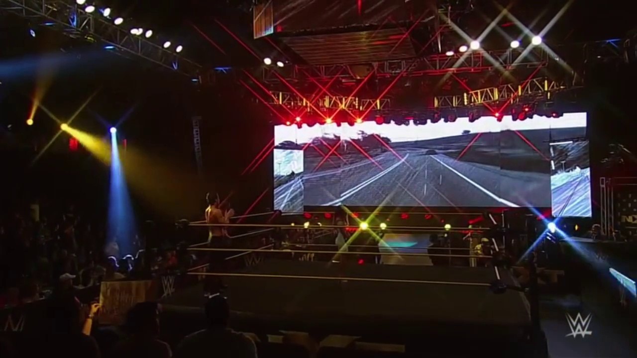 JoJo announcing Baron Corbin vs Troy McClain