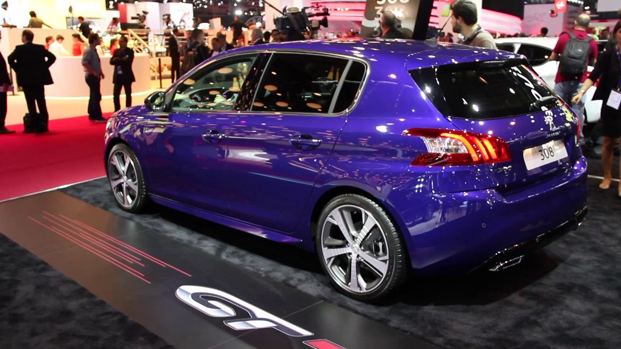 Vidéo Peugeot 308 GT au Mondial de l'Automobile 2014 - L'argus