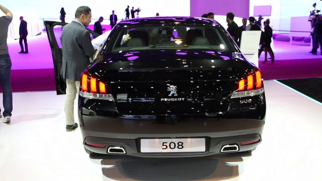 Vidéo Peugeot 508 restylée au Mondial de l'Automobile à Paris - L'argus