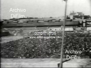 Construccion estadio del Club Atletico Huracan 1943