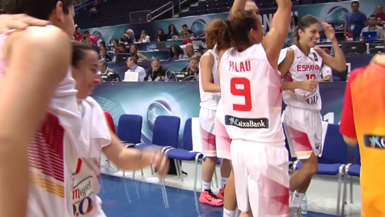 Mundobasket femenino - España celebra el pase a semifinales