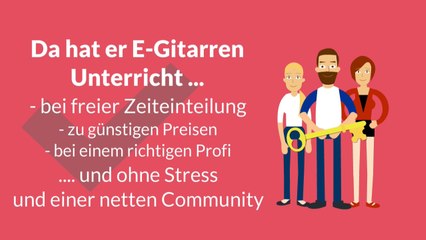 E-Gitarre lernen - wie Paul es nun macht