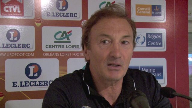 Après Orléans - HAC, réaction d'Erick Mombaerts