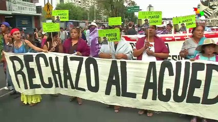 Rally held for Mexican political prisoner Mario Gonzalez