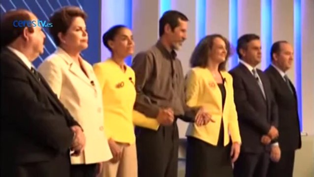 El último debate en Brasil deja abierta la disputa entre Rousseff, Silva y Neves