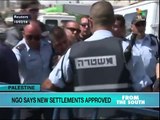NGO Says Israel approved new settlements