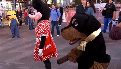 Insulting Times Square Mascots with Triumph the Dog | What's Trending Now
