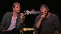 Chris Hemsworth, Chris Evans, Interview MonsieurHollywood.com