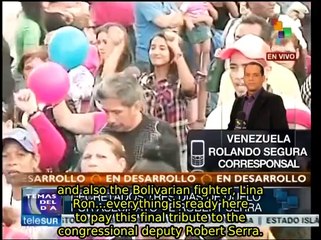 Venezuela: 3 days of mourning for murder of congressional deputy Serra