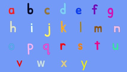 It's the Alphabet (ZED version)