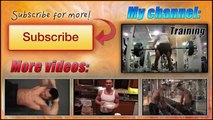 My workout routine - My personal training program