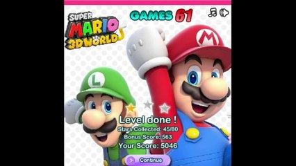 Super Mario 3D Worlds Let's Play / PlayThrough / WalkThrough Part