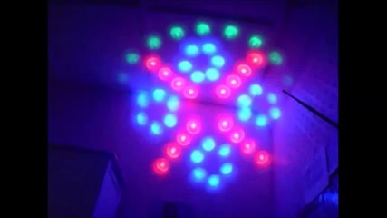 1Byone Disco DJ Stage Lighting New Moon Light