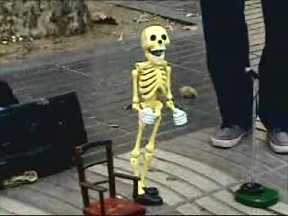 Marionnette squelette