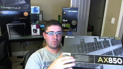 Corsair Professional Series  AX 850 Watt ATX EPS Modular 80 PLUS Gold Review