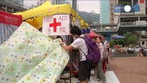 پلیس هنگ کنگ ۱۹ مظنون حمله به دانشجویان دموکراسی خواه را دستگیر کرد