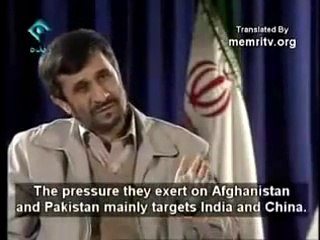 Former Iranian president talking about Mumbai attacks drama