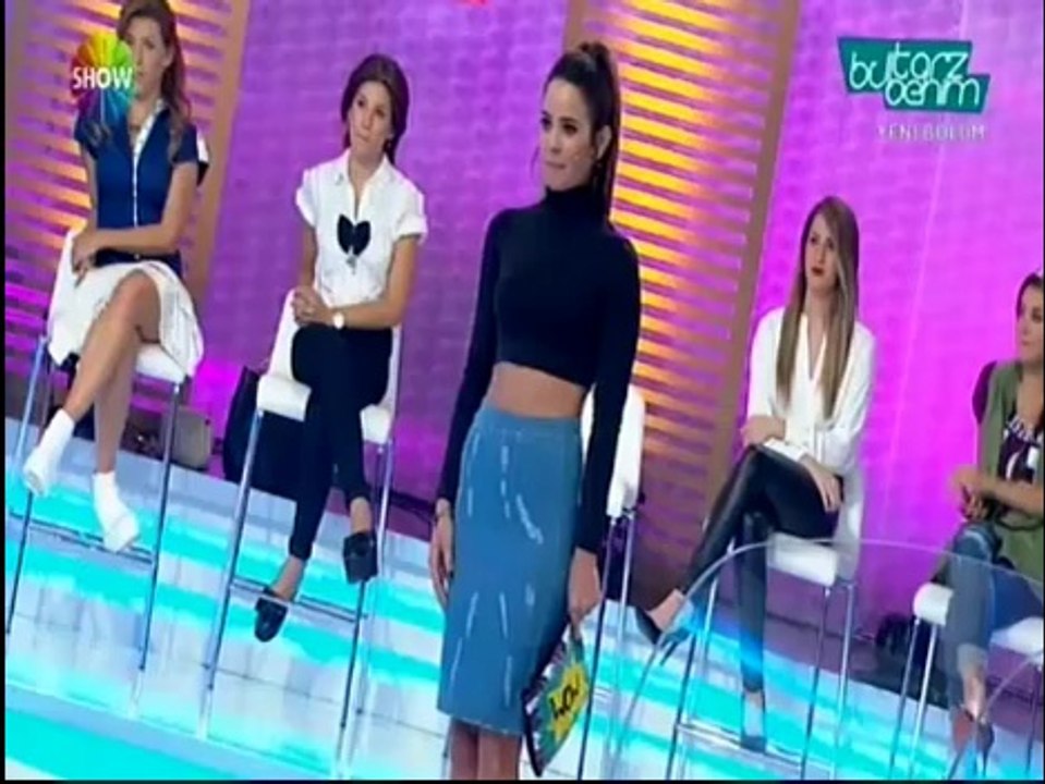 gizem güler siyah bluz kot etek 02 10 2014