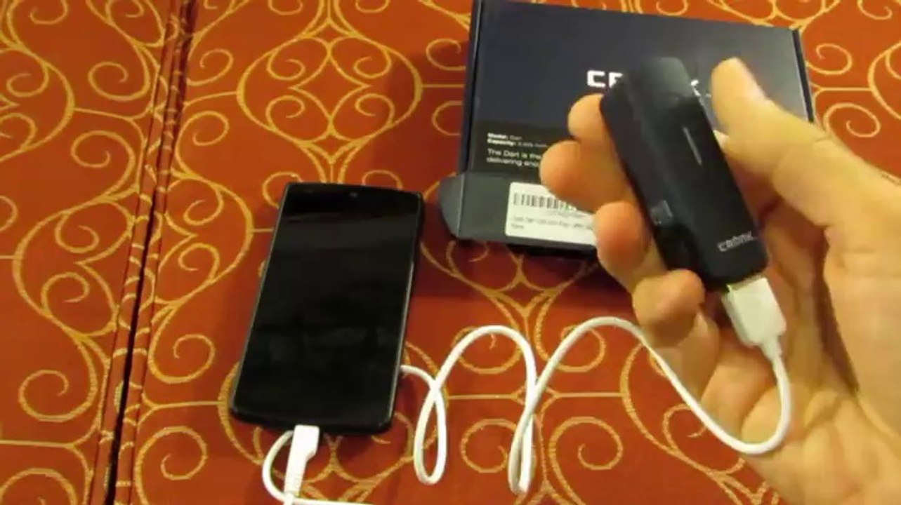 Really high quality portable battery charger with a compact footprint
