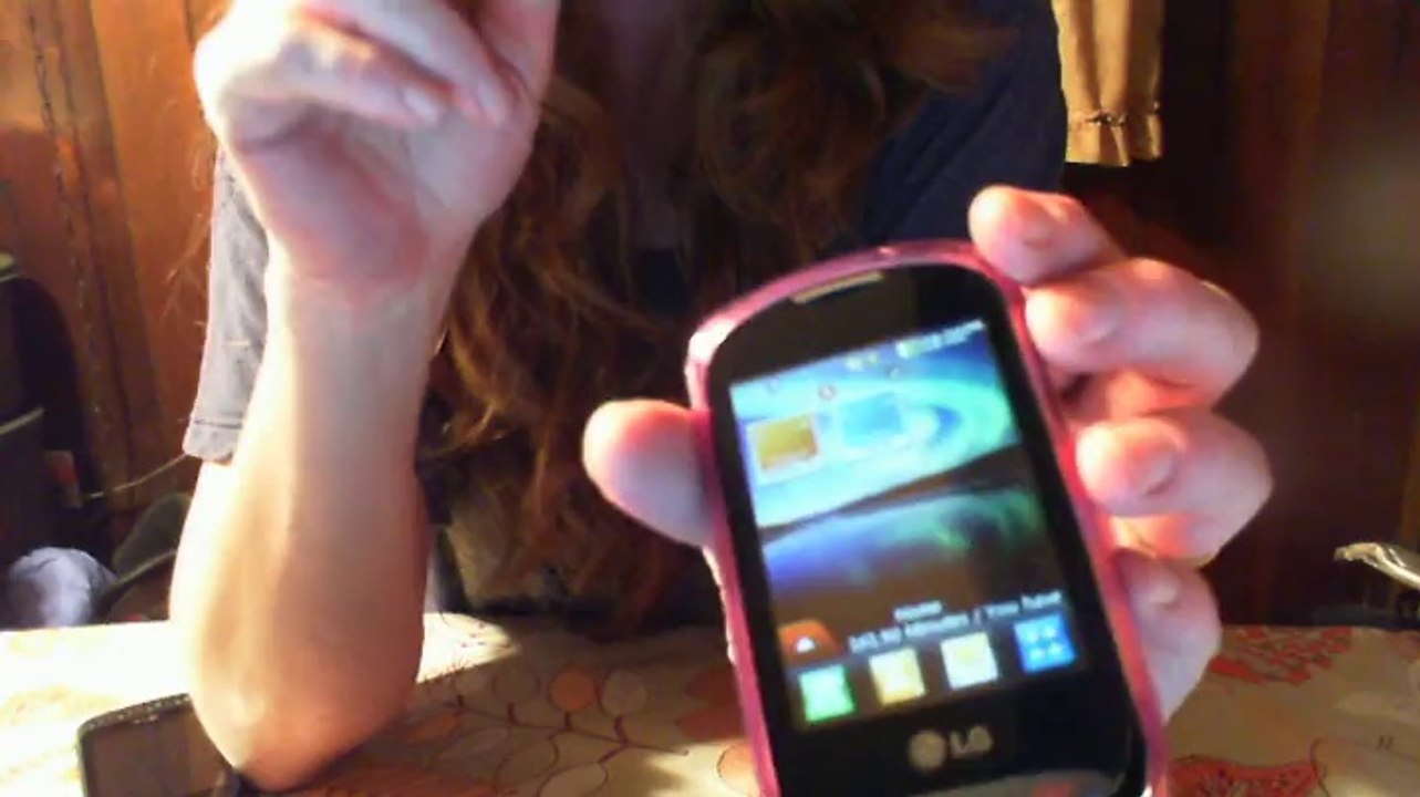 Tracfone LG LG800G with 1200 Minutes and Triple Minutes for Life