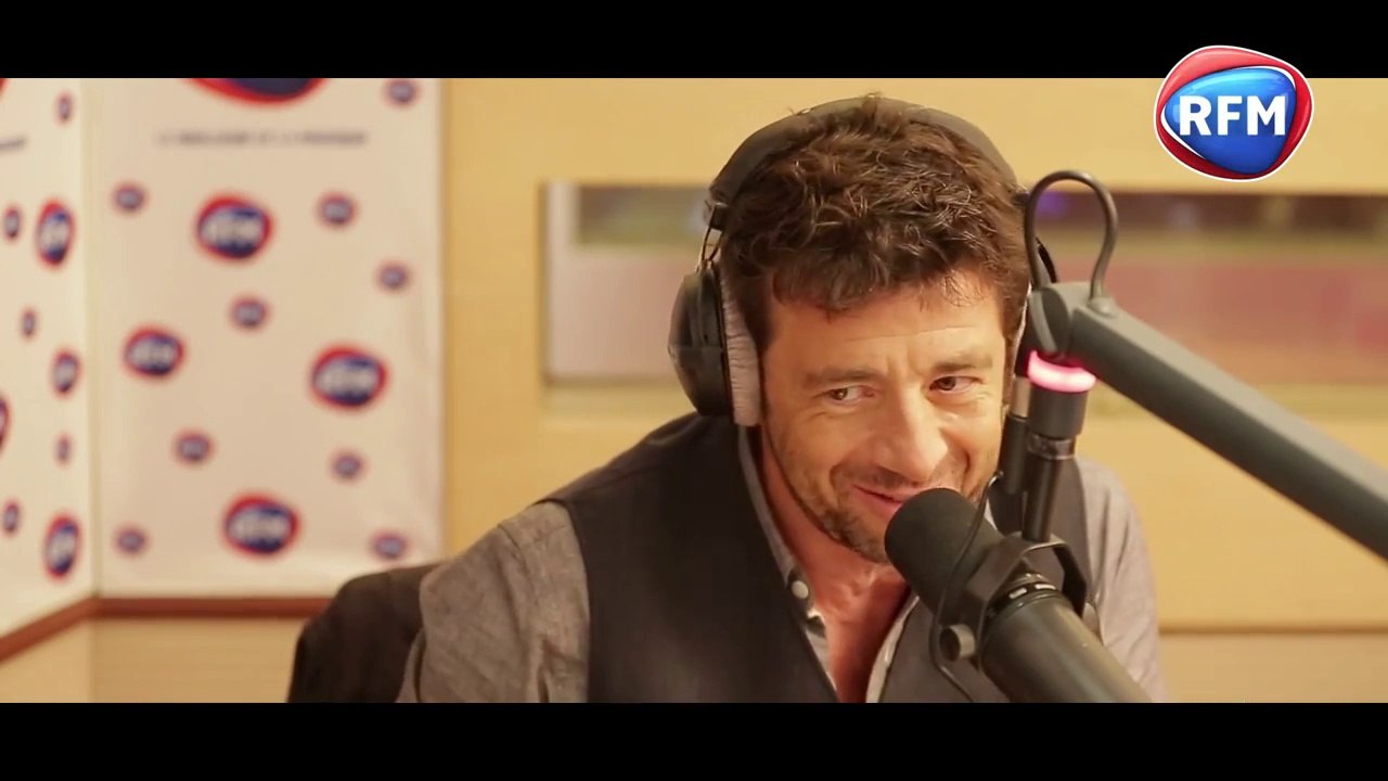 Patrick Bruel en interview sur RFM le 3 Octobre 2014