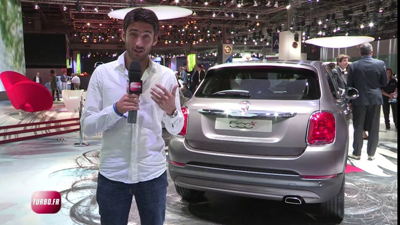 Fiat 500X : Live Mondial Paris 2014