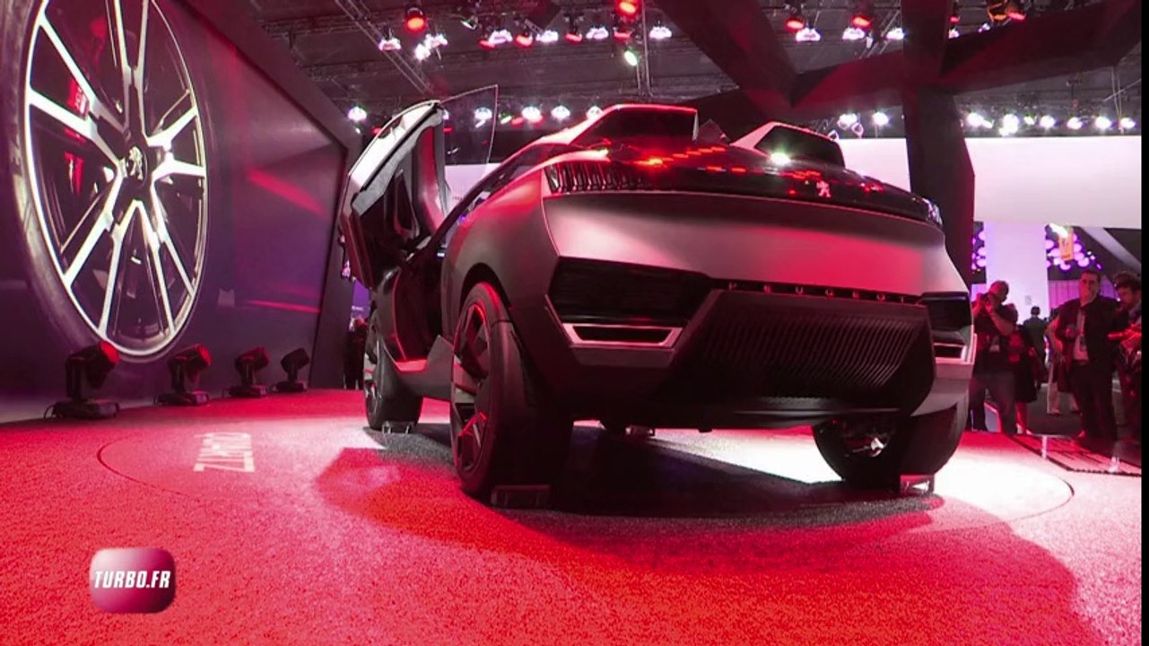 Peugeot Quartz Concept : Live Mondial Paris 2014