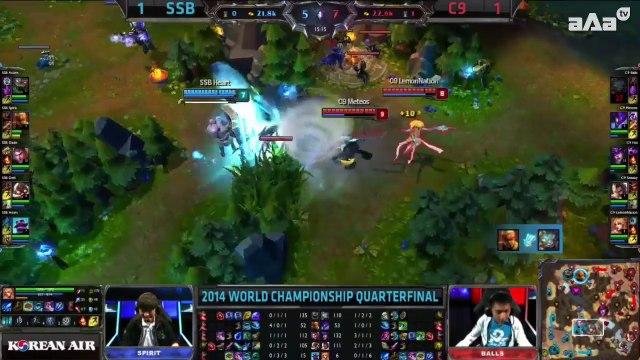 S4WC 1/4 - Samsung Blue vs Cloud 9 - Game 3 - League of Legends