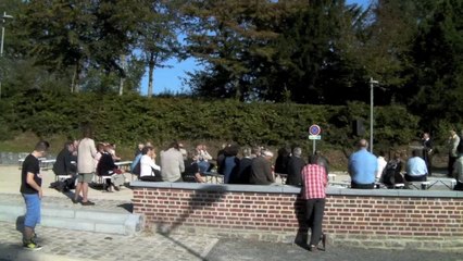 Inauguration des travaux à Willies