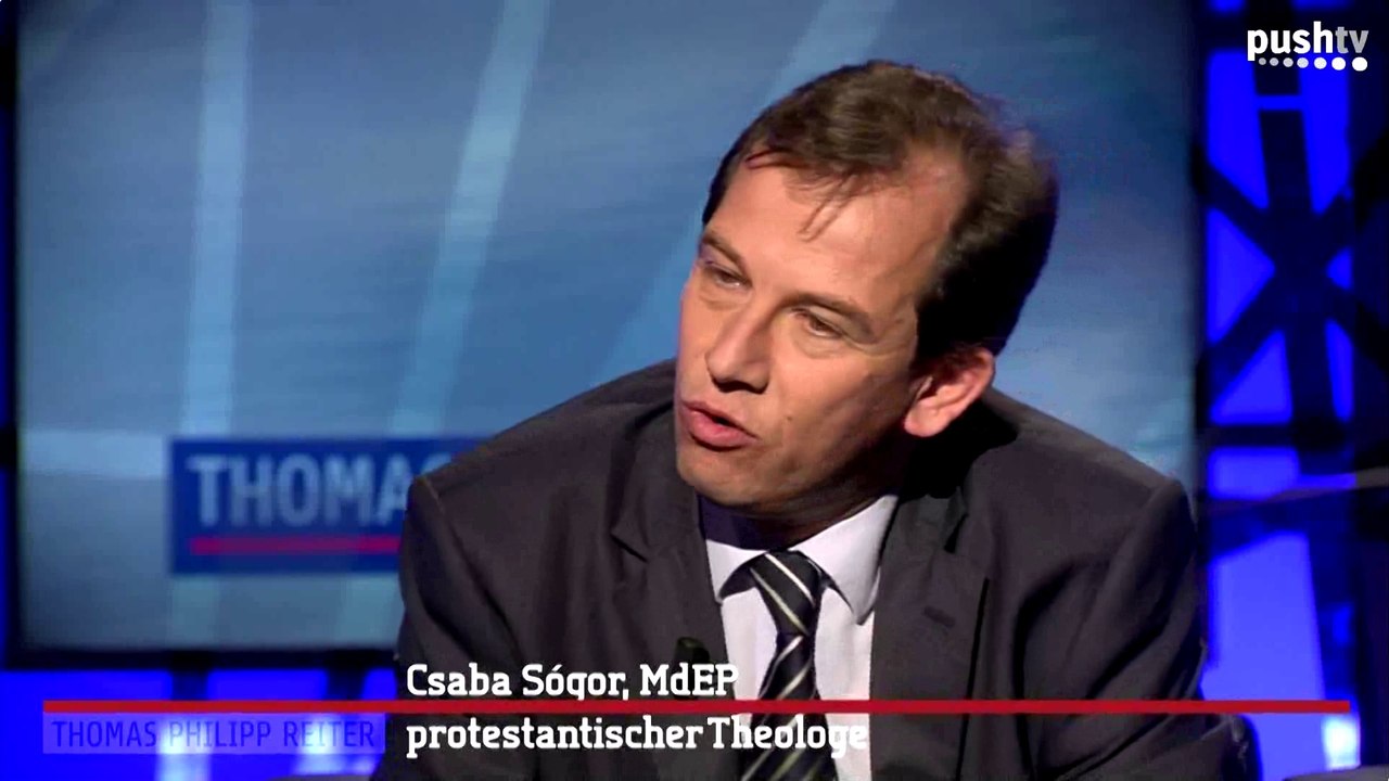 Csaba Sogor bei Thomas Philipp Reiter