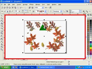 Corel Draw Tutorial: Use of Artistic Media tool
