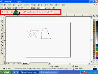 Corel Draw Tutorial: Use of Bezier Tool