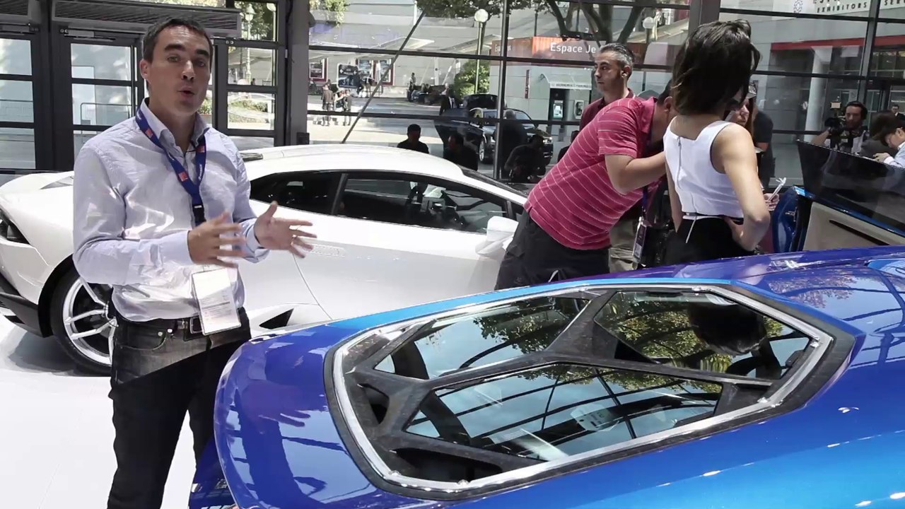 Vidéo Lamborghini Asterion LPI 910-4 au Mondial de l'Automobile 2014 - L'argus