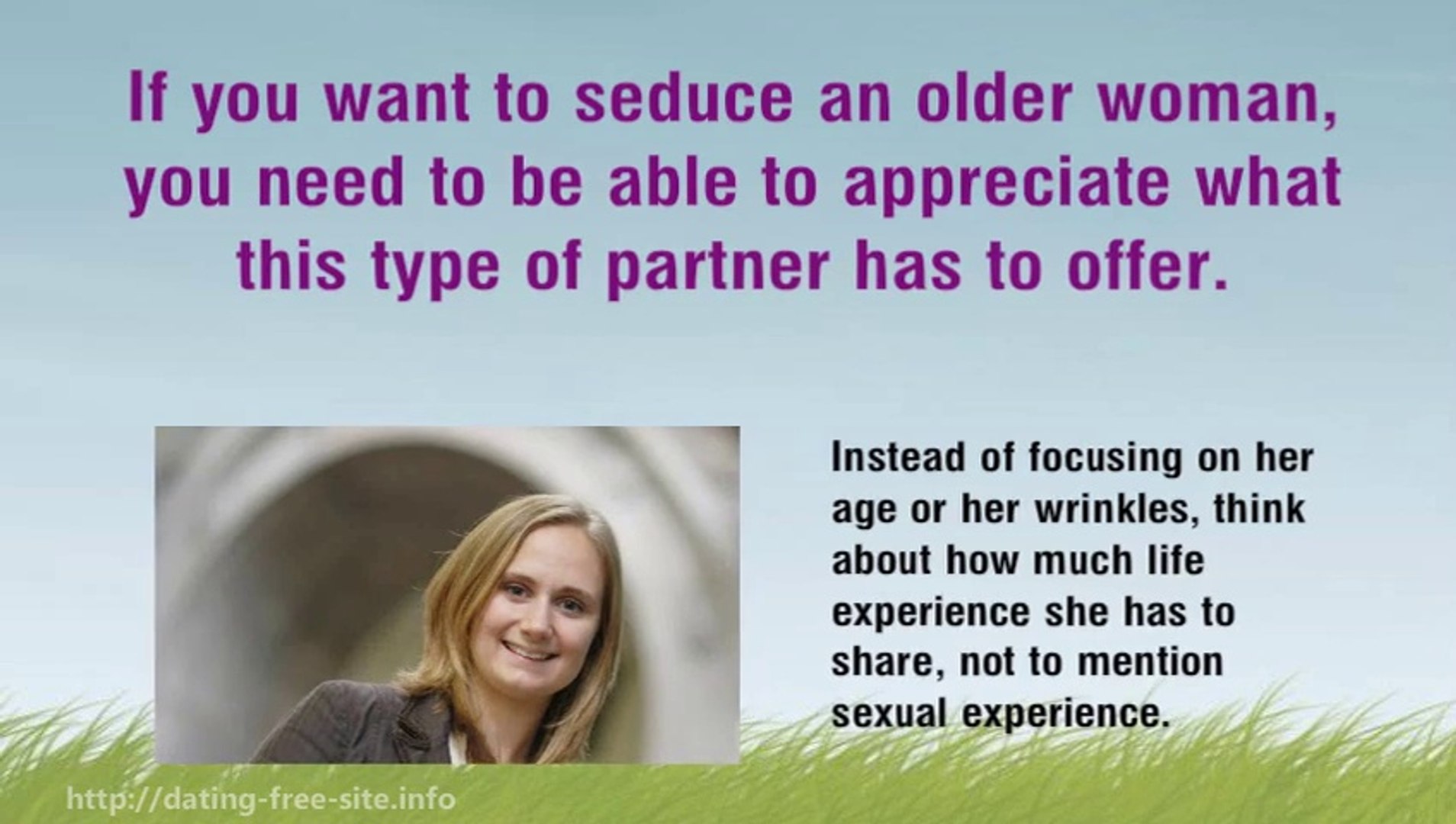 What Any Man Can Do To Seduce Older Women Regularly   Dating older women, Seduce  women, Older women