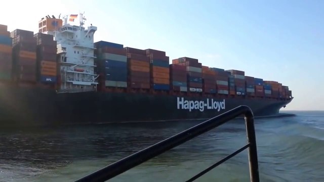 Giant Shipping Boats Collide In Suez Canal