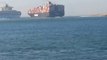 Collision entre 2 Navires géants dans le canal de Suez!
