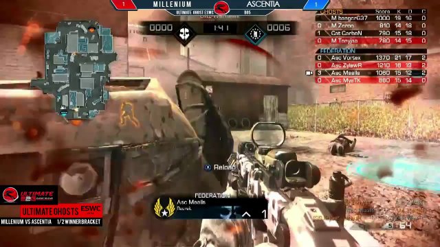Ultimate Ghosts ESWC : Millenium Vs Ascentia et interview Ascentia - 1/2 winner bracket