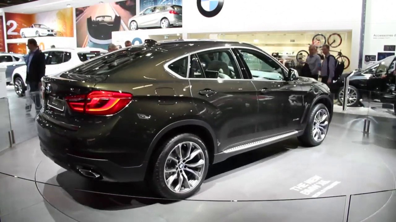 Le nouveau BMW X6 au Mondial de Paris 2014
