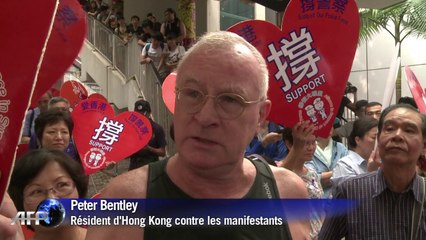 Hong Kong sous tension, violences contre les manifestants