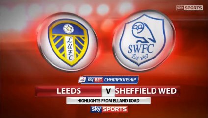 Leeds United 1 v 1 Sheffield Wednesday + Darko Milanic & Jason Pearce interviews #LUFC