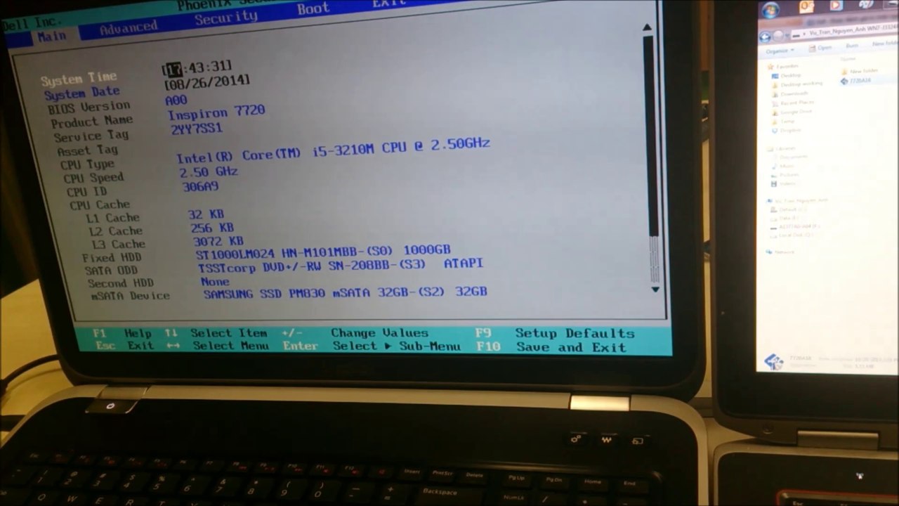 Cập nhật BIOS cho Laptop Dell.