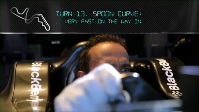 Suzuka- On Board with Lewis Hamilton in the F1 Simulator!