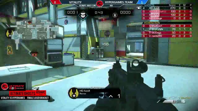 Ultimate Ghosts ESWC : Vitality Vs Hypergames Finale loser Bracket