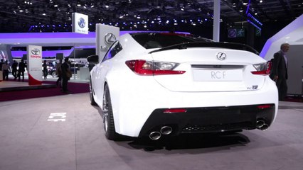 Vidéo Lexus RCF au Mondial de l'Automobile 2014 - L'argus