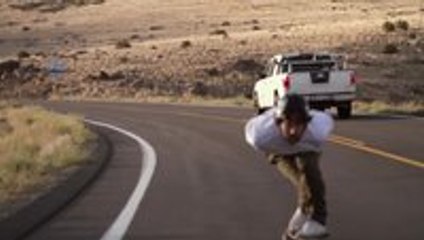 Downhill skateboarding