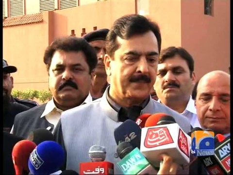Multan witnessing non-partisan polls after 27 years: Gilani-Geo Reports-04 Oct 2014