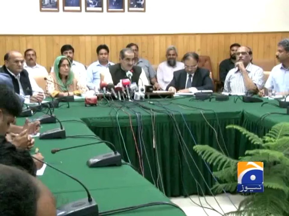 Imran Khan's Become Mentally Ill After Failure To Become PM: Saad Rafique-Geo Reports-04 Oct 2014