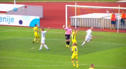 Domžale - Zavrč 1-3, Dino Kresinger (1-3), 04.10.2014. HD