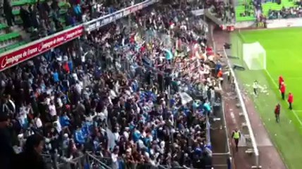 Joie des supporters marseillais